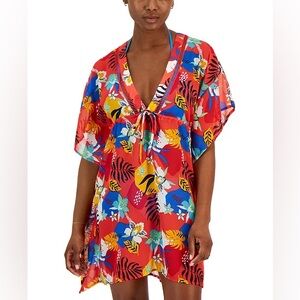 Miken | Women's Cinched-Waist Kimono Cover-Up, Created for Macy's